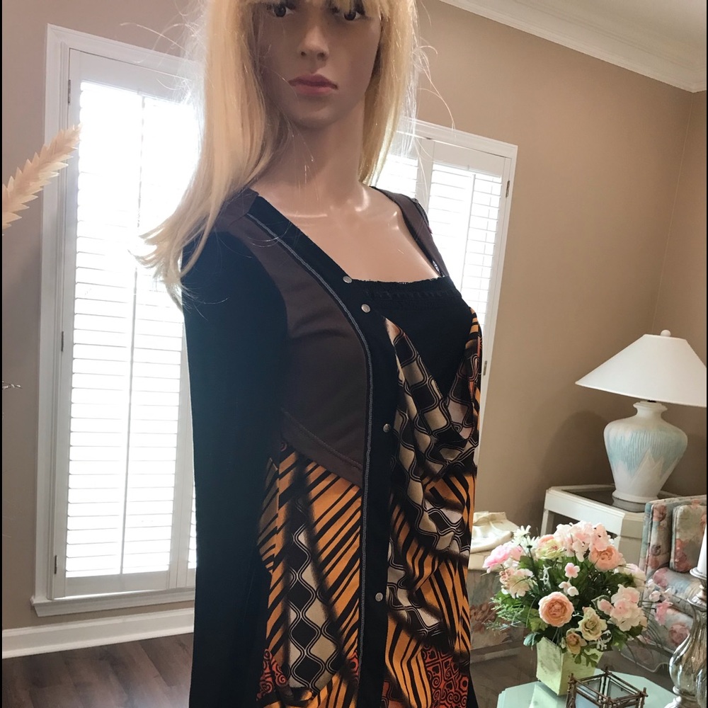COPY - ECLECTIC & UNIQUE PARISIAN DRESS/MINT CONDITION
